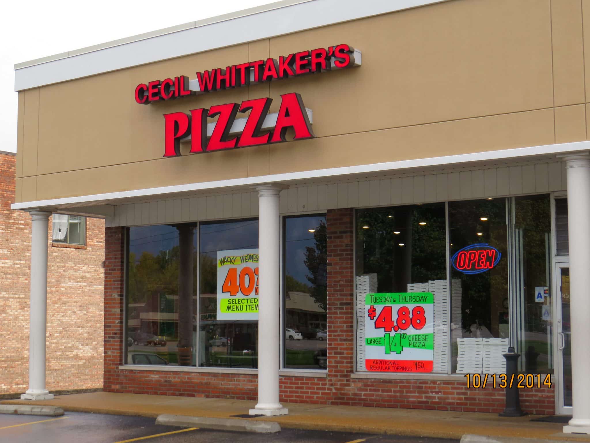 Cecil Whittaker’s Pizza