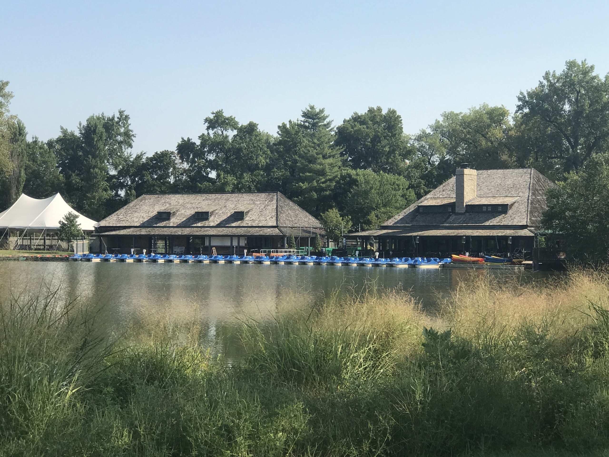 Boathouse at Forest Park
