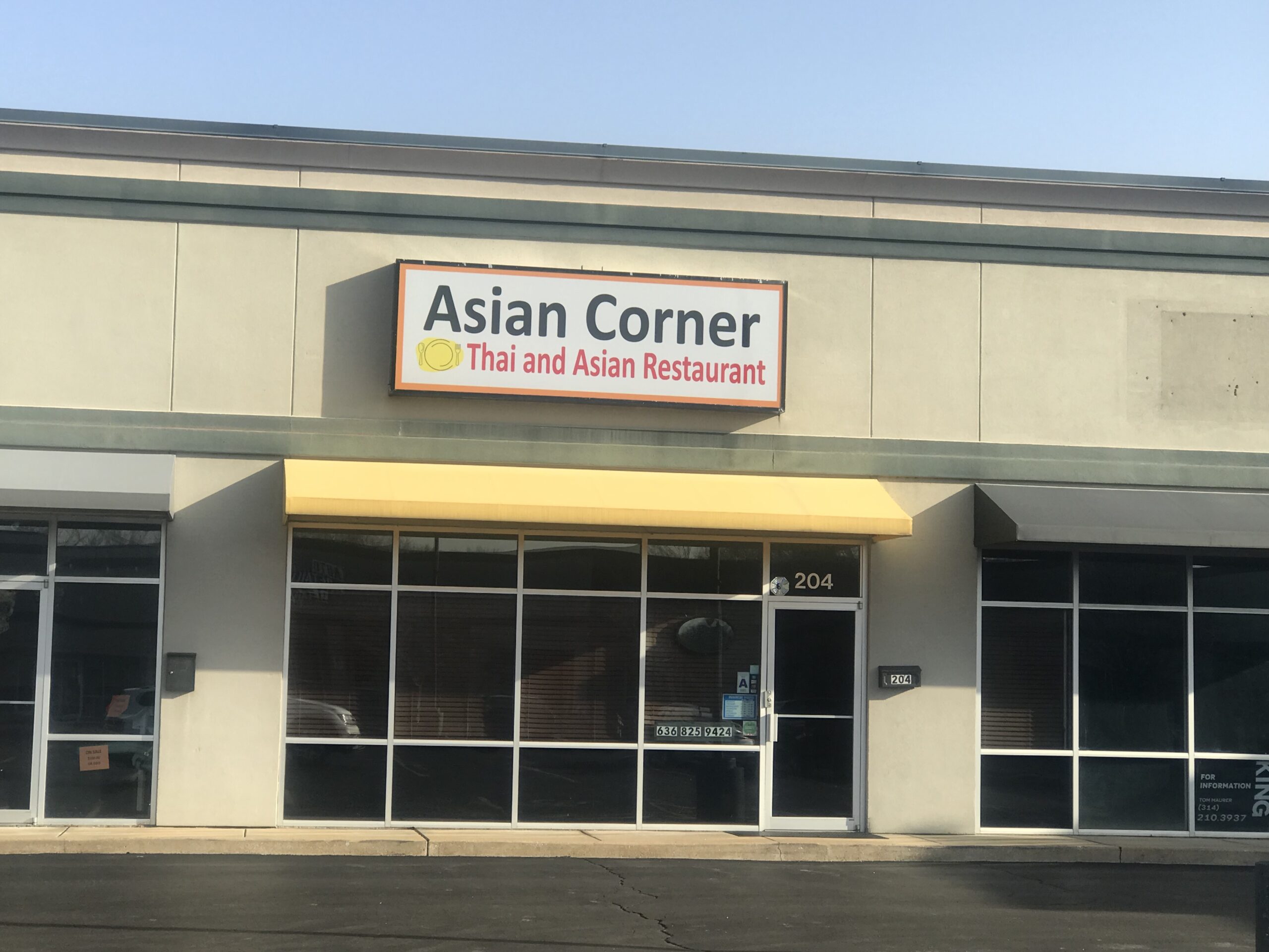 Asian Corner – Valley Park – Closed Until Aug. 12