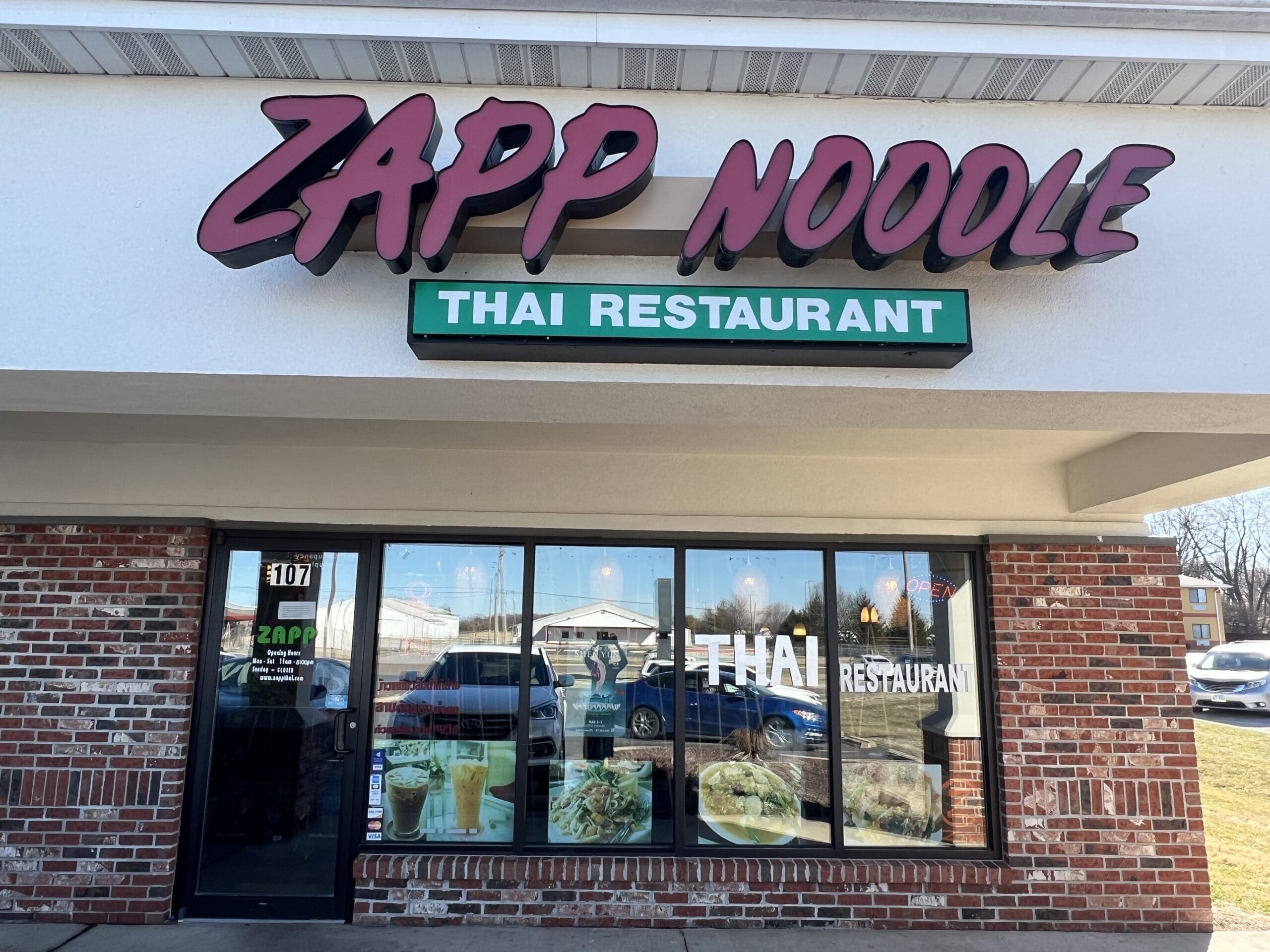 #1 Zapp Noodle Thai to Reopen Tuesday, July 22, 2025