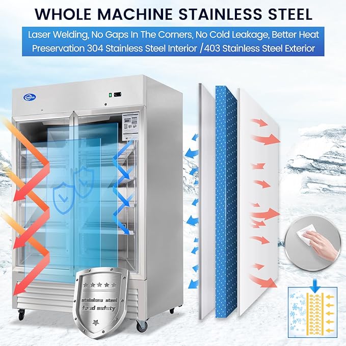 Buy Commercial Refrigerator Online 3 Stainless Steel Commercial Refrigerator