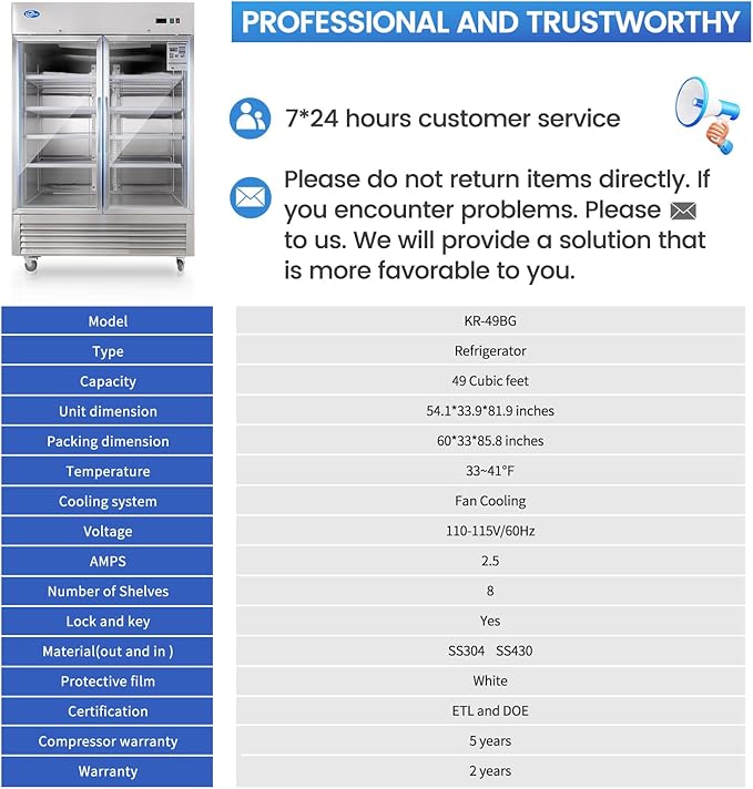 Buy Commercial Refrigerator Online 6 Double Glass Door Commercial Refrigerator