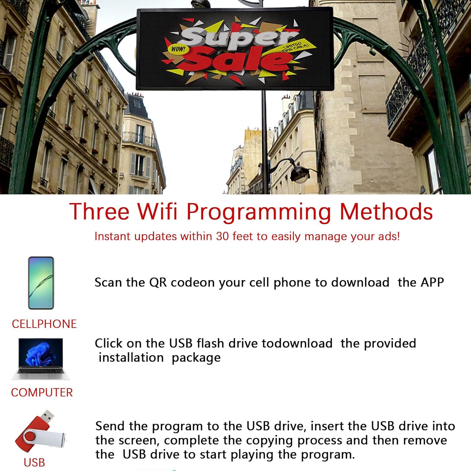 Full Color LED Advertising Board for Business