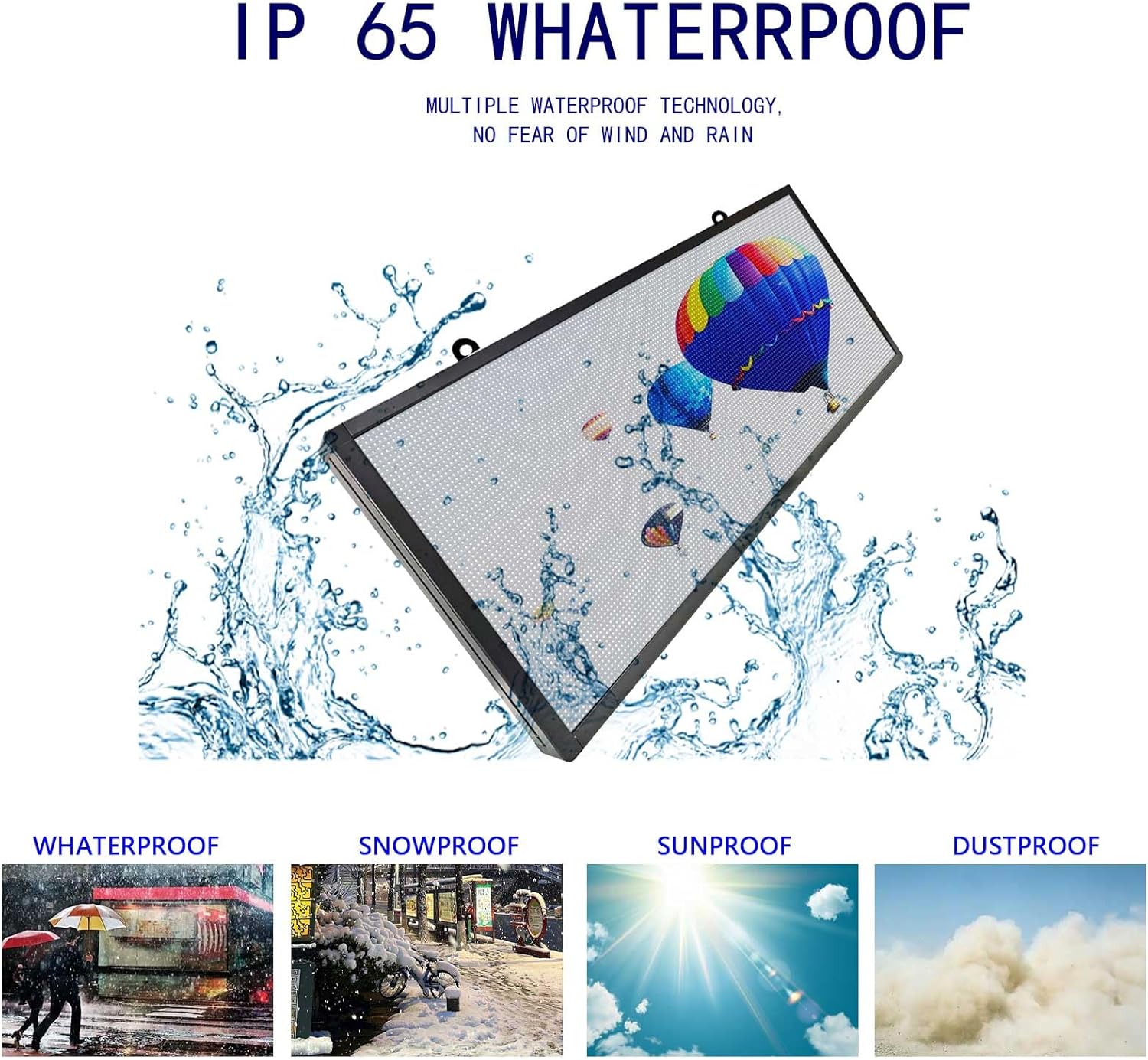 Custom Digital LED Advertising Board