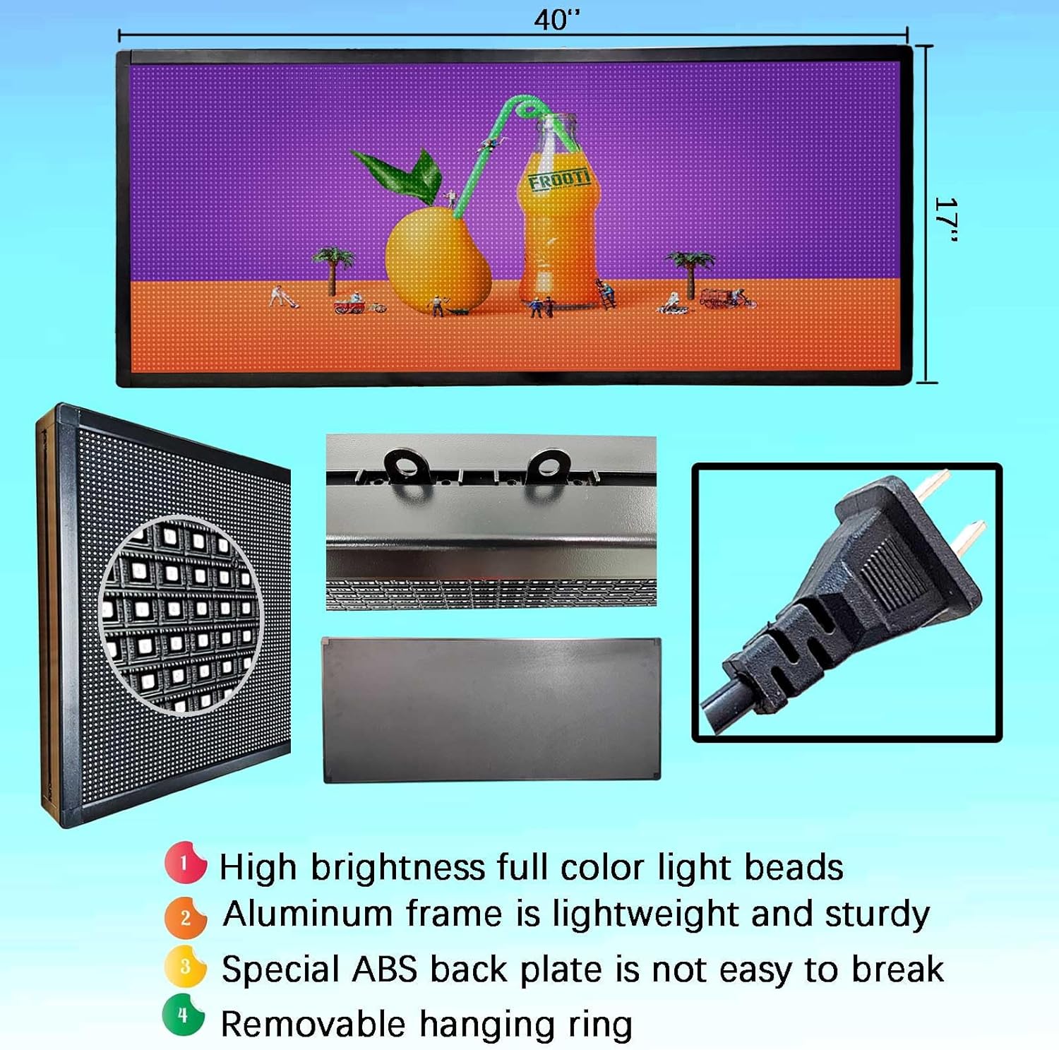 Outdoor Waterproof LED Advertising Board