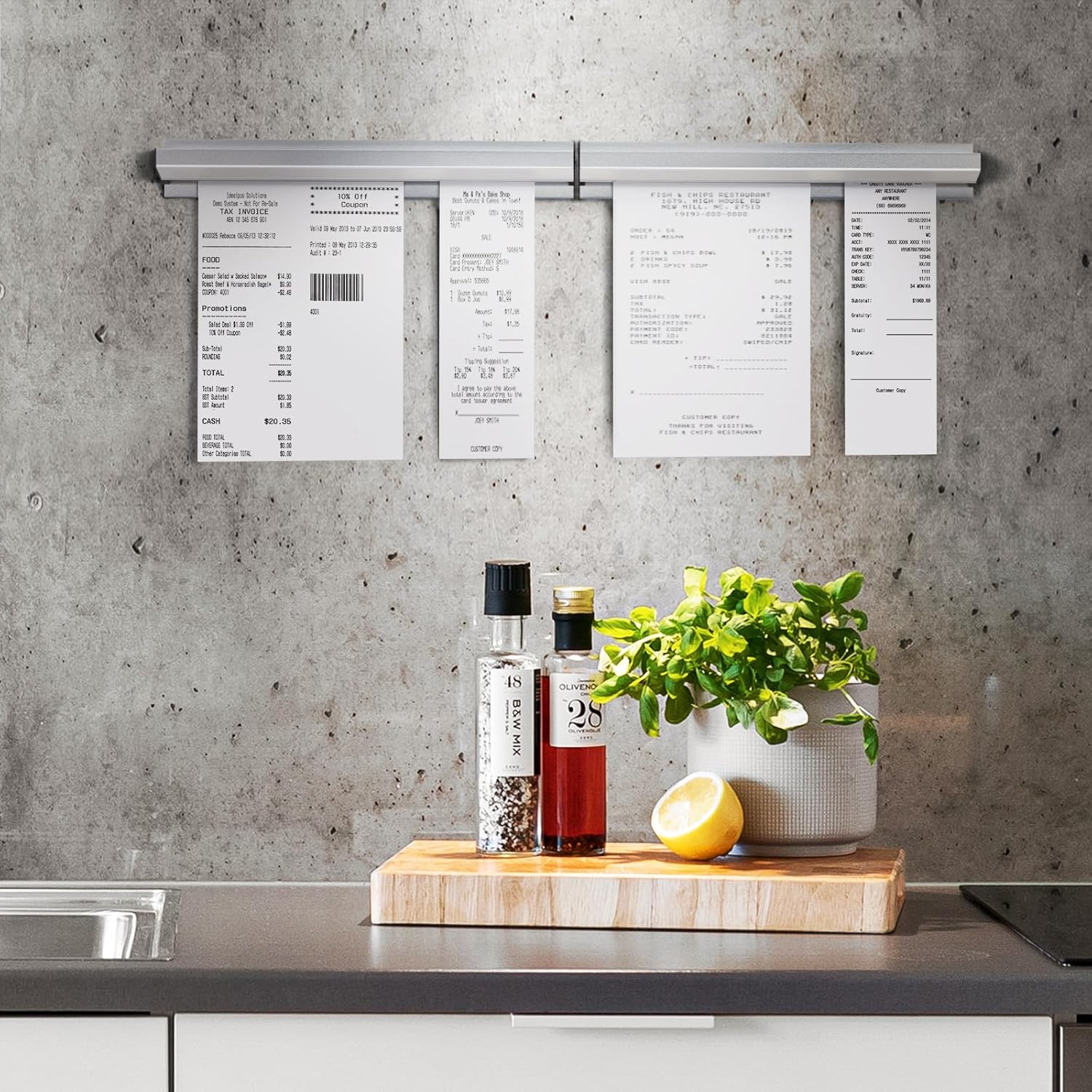 Restaurant Ticket Holder smooth slide mechanism