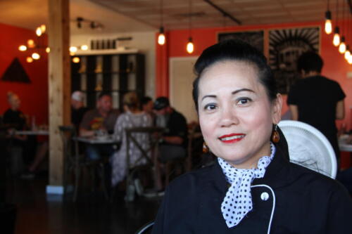 The founder of Thai Kitchen, Andie welcomes you to the Wentzville location.